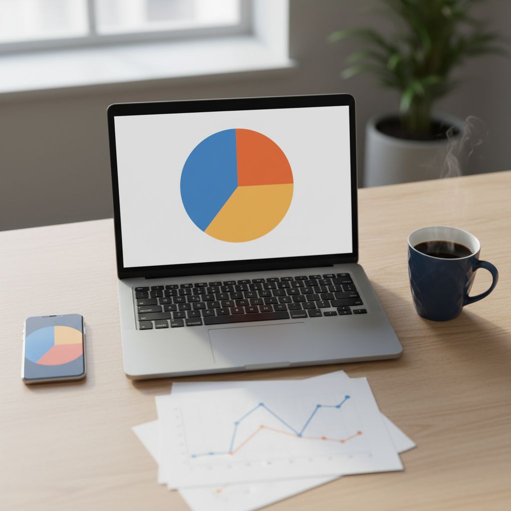 A pie chart showing the breakdown of total website cost, highlighting hidden fees like domain renewal, email hosting, and premium plugins.