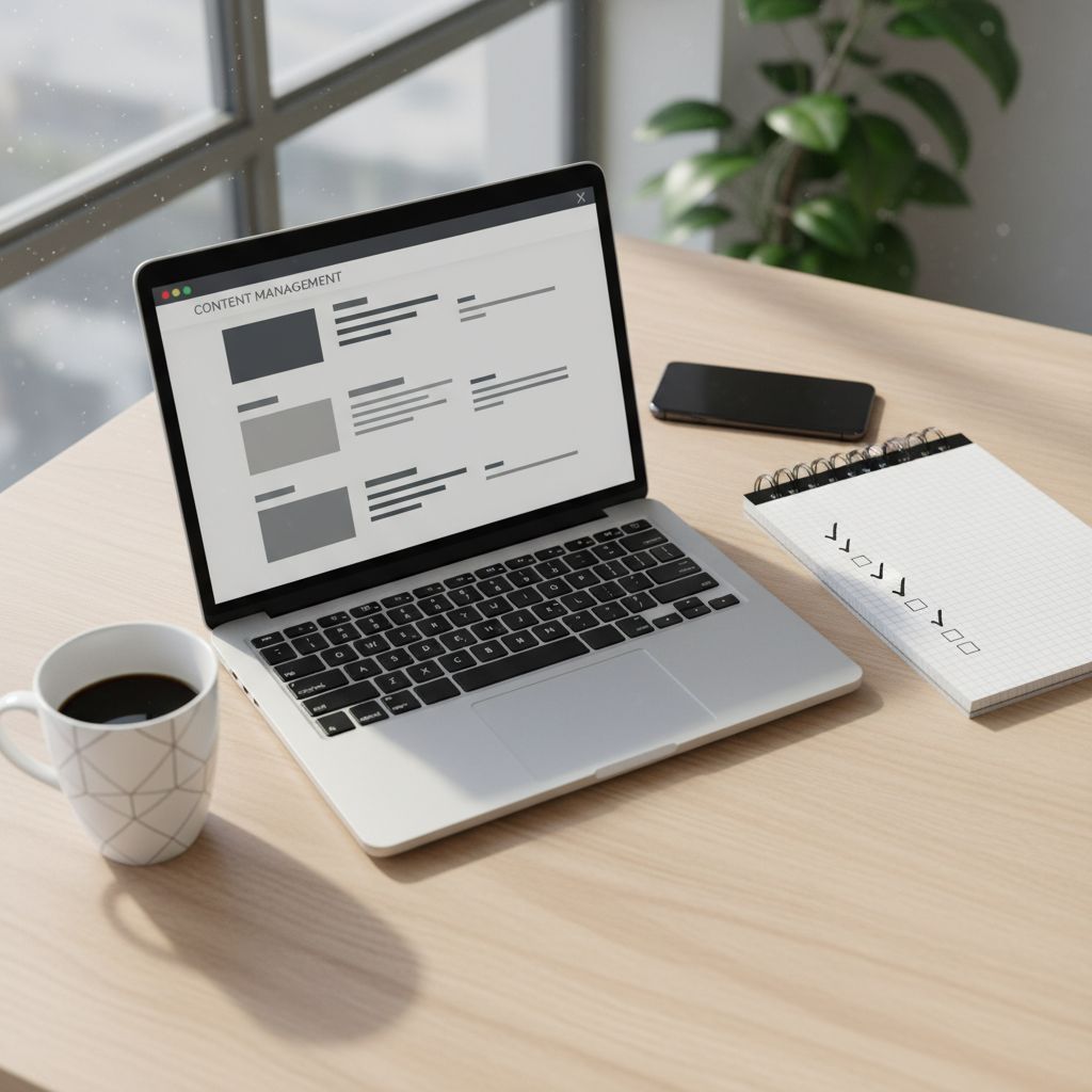 A pre-publish checklist for an AI-generated article, with items like 'Unique H1 Tag', 'Optimized Meta Description', 'Internal Links Added', 'Clean Formatting', and 'Schema Markup Checked'.