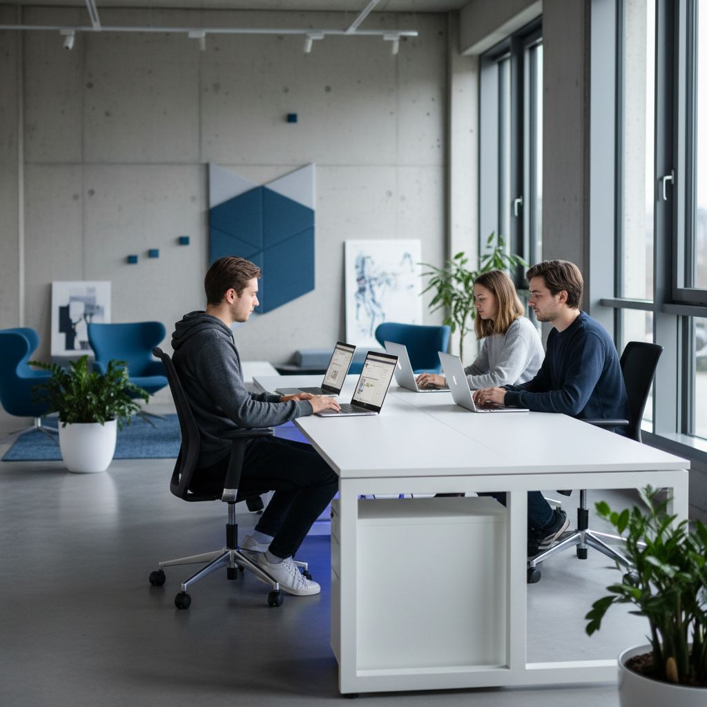 Comparaison des website builders internationaux comme Wix, Webflow, WordPress, avec leurs atouts et leurs faiblesses pour une startup suisse.