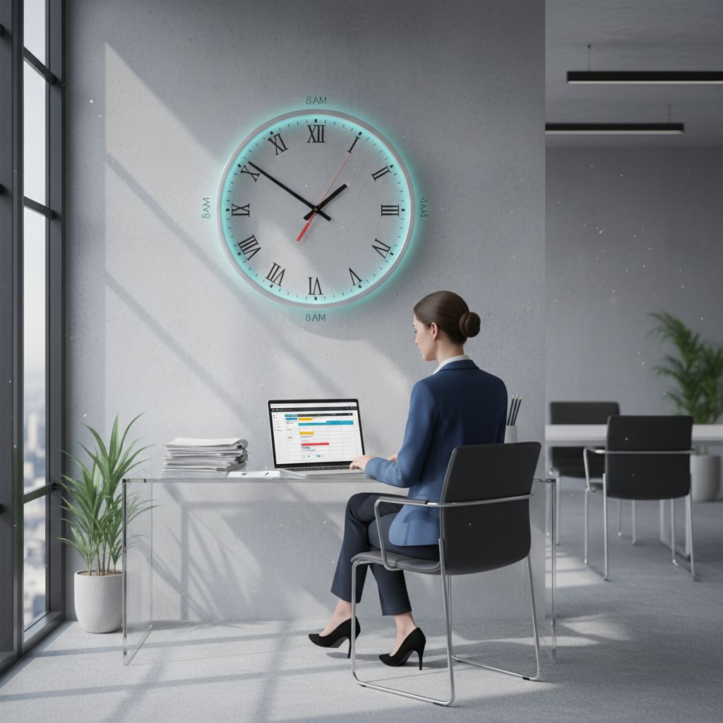 A clock graphic showing a 20-hour chunk highlighted with the text '20+ Hours Saved Weekly with Automated Content Generation'.