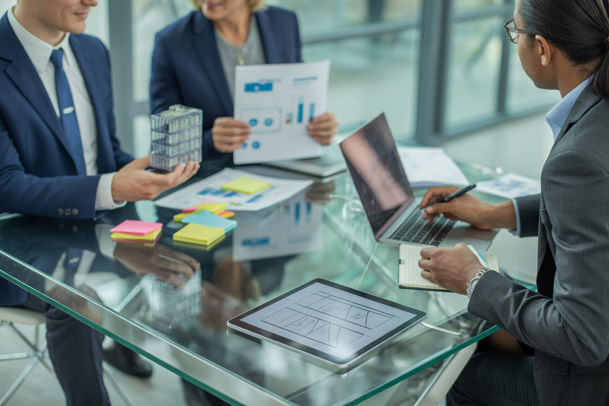 Diagramme du cycle Build-Measure-Learn montrant la boucle itérative des idées, de la construction, du produit, de la mesure, des données et de l'apprentissage.