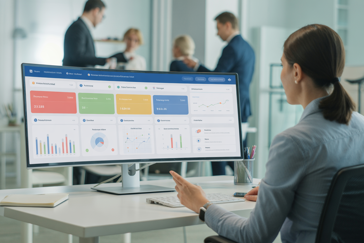 Schéma montrant comment Wrike centralise les informations de multiples projets dans un seul tableau de bord pour un PMO.