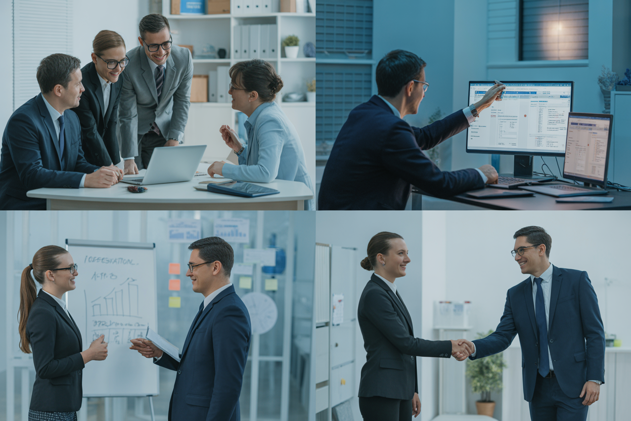 Schéma simple illustrant les étapes d'un audit volontaire : 1. Prise de décision, 2. Choix de l'auditeur, 3. Audit, 4. Rapport et recommandations, 5. Amélioration de la gouvernance.