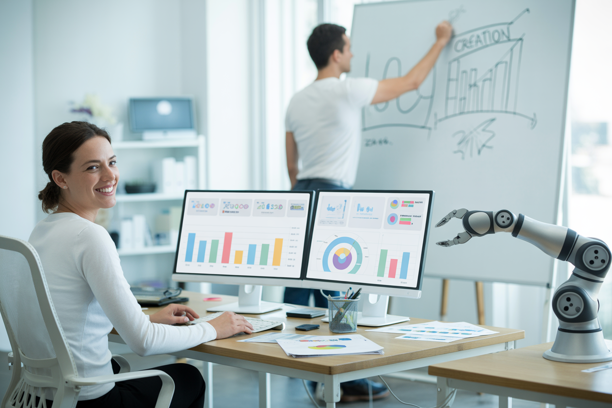 Here's a look at how an automated tool can take over manual tasks like rank checking and reporting, giving a marketer their time back for strategy and creating content.