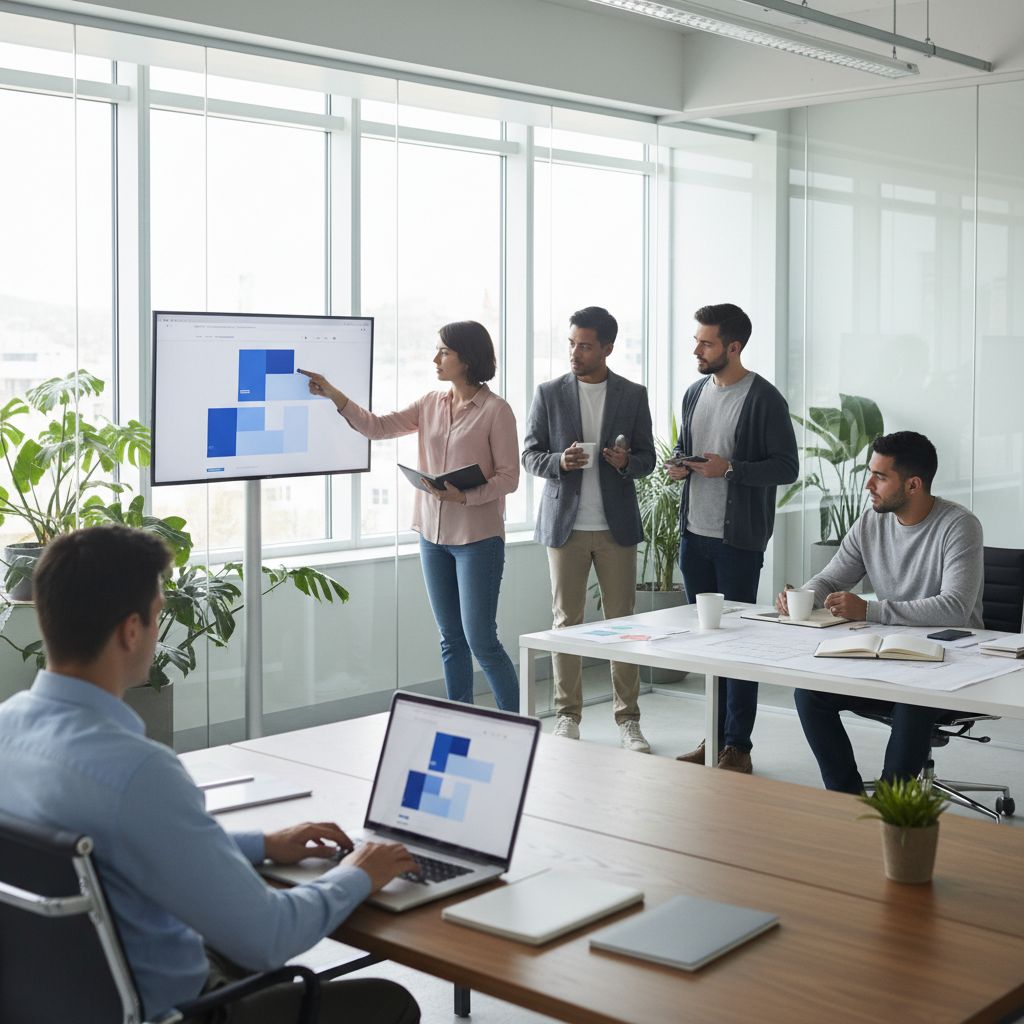 Flowchart showing the Wix AI conversational builder process from questions to website generation.