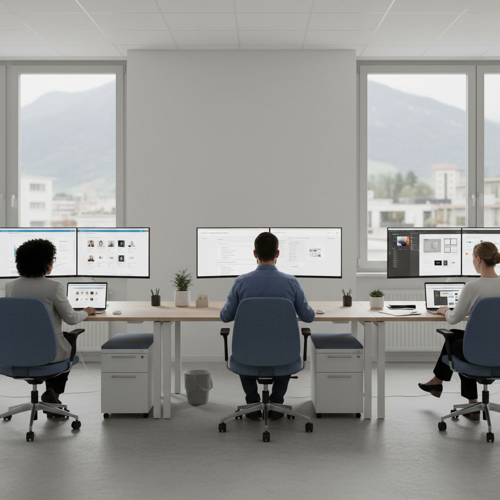 Un entonnoir marketing divisé en trois sections : TOFU (sensibilisation), MOFU (évaluation), et BOFU (décision), avec des exemples de contenu pour chaque étape.