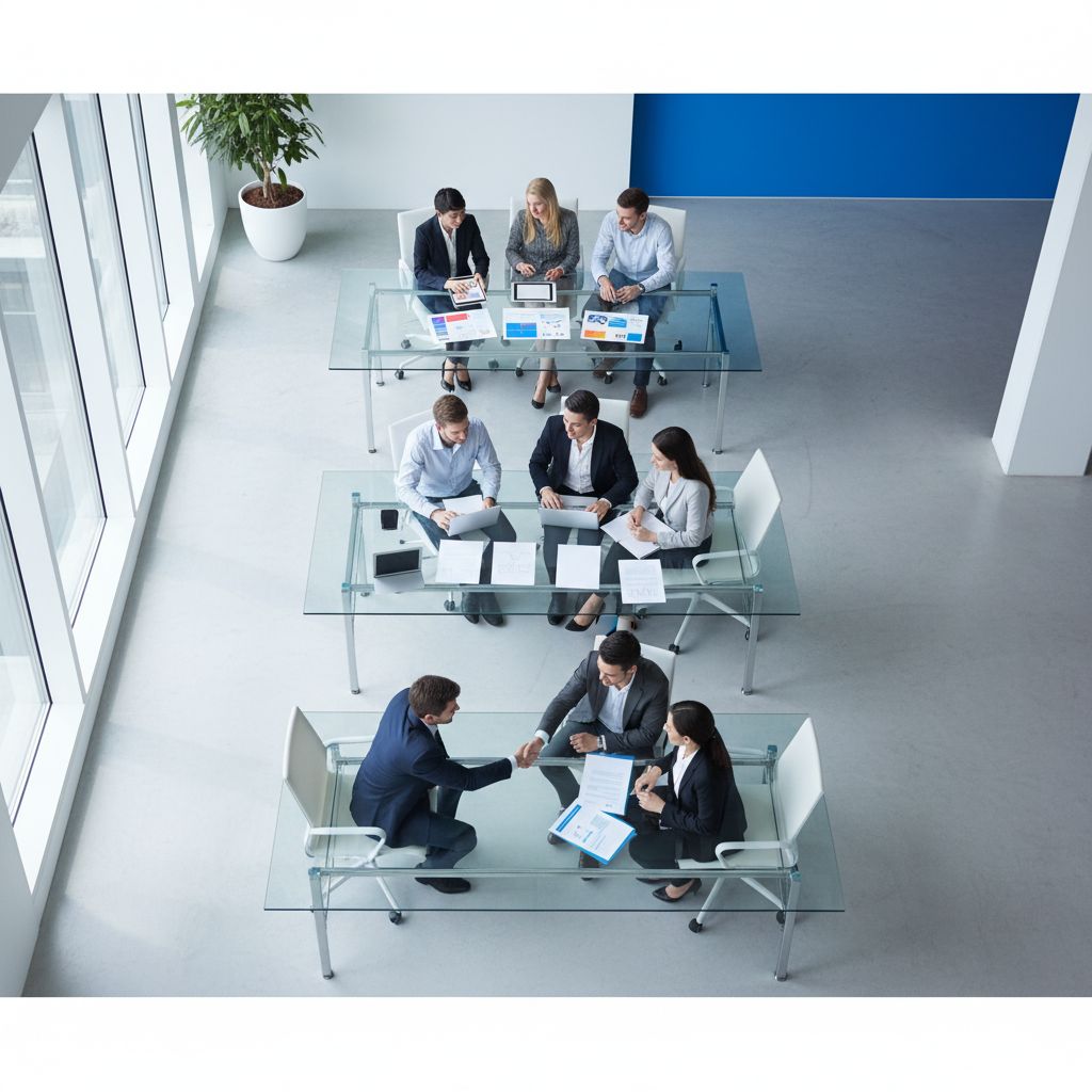 Infographie montrant l'entonnoir de conversion marketing TOFU, MOFU, BOFU avec des exemples de contenu pour chaque étape.