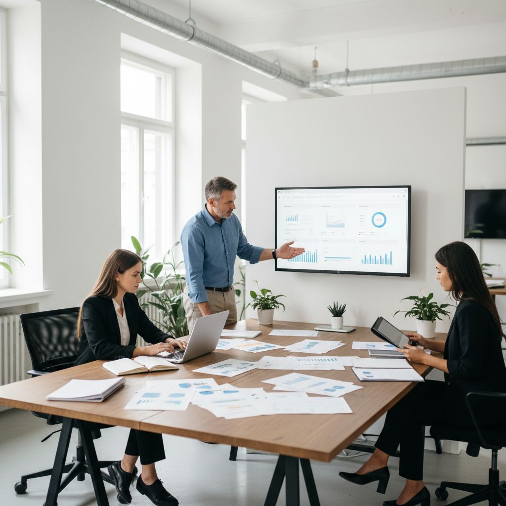 A diagram showing Clearscope's process: input a keyword, get a report with relevant terms, write content, and receive an optimization grade.