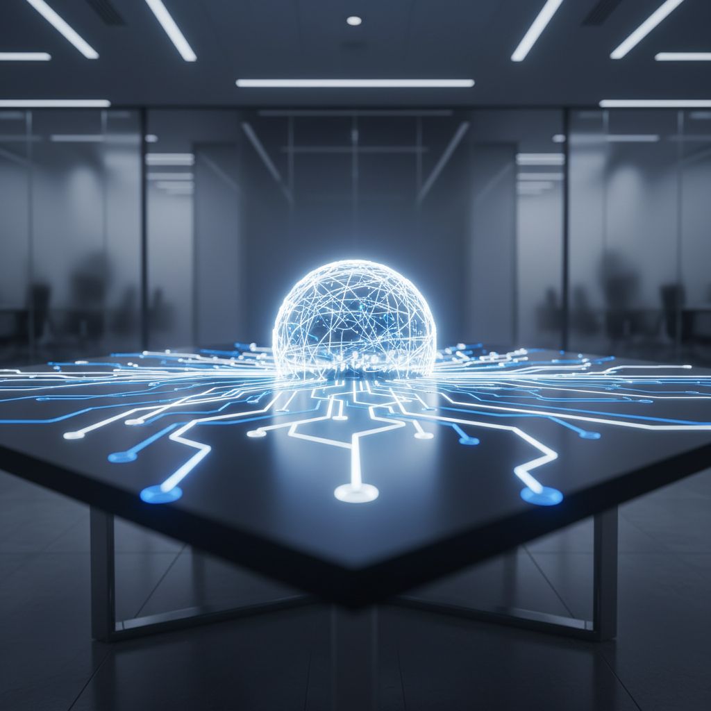 Picture a central hub that just keeps branching out into a bigger and bigger network. That’s what we’re trying to show with the scalability of automated content.