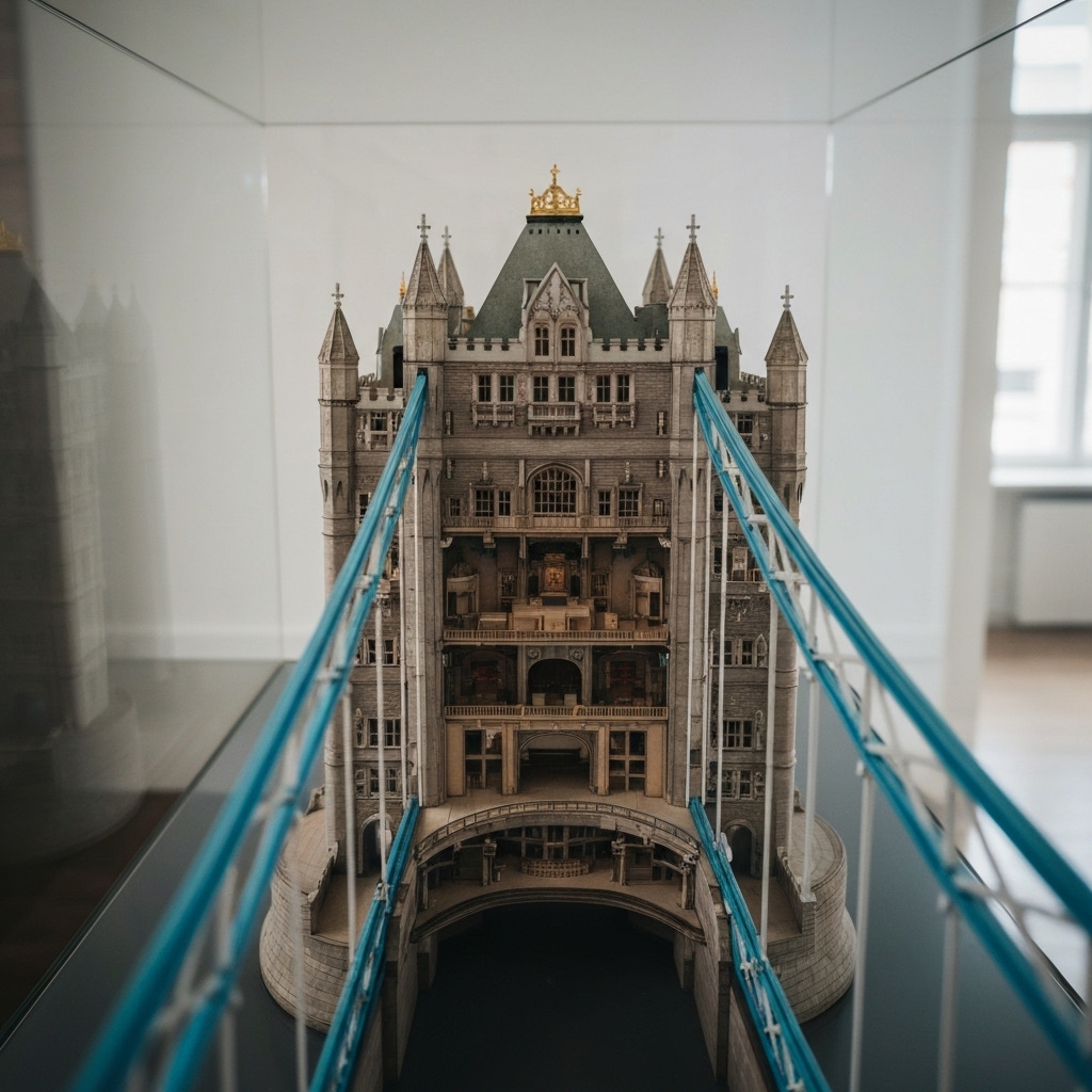 Cozy hallway with decorated interior doors showing wreaths and garlands warm lighting