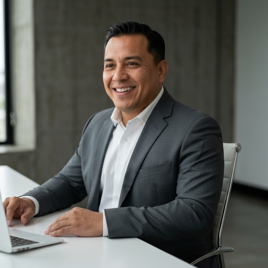 Young apprentice mixing paint colors focusing on the texture