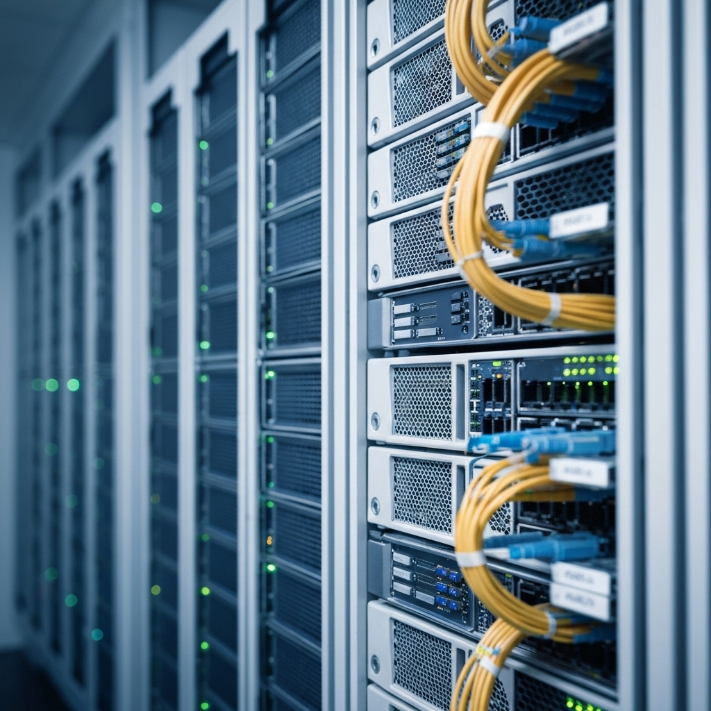 An image showing a central website connected to many other powerful sites, illustrating what a strong backlink network looks like.