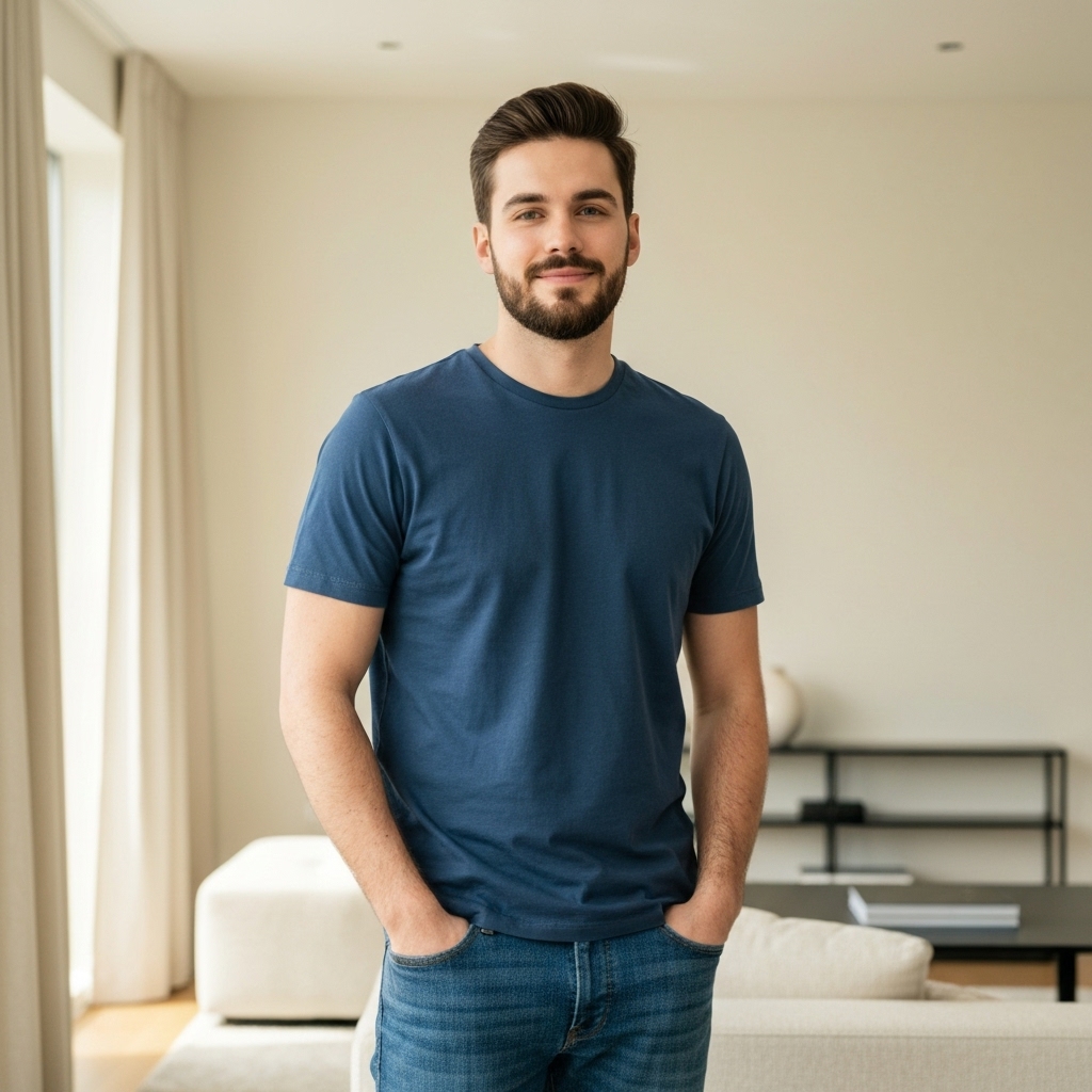 person practicing butterfly hug tapping technique for stress relief