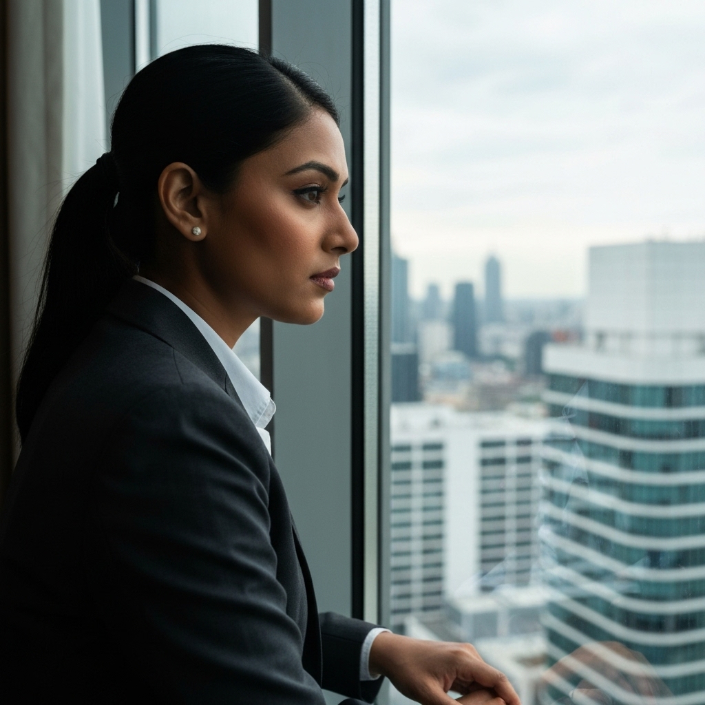 Person holding a smartphone with a clean, fast-loading business website on screen