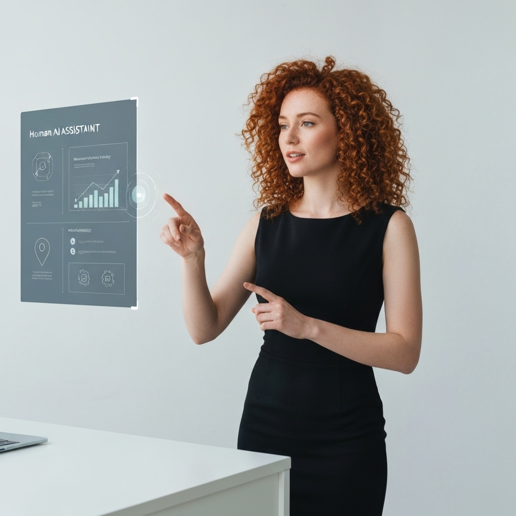 Abstract concept art representing the synergy between human strategy and AI execution