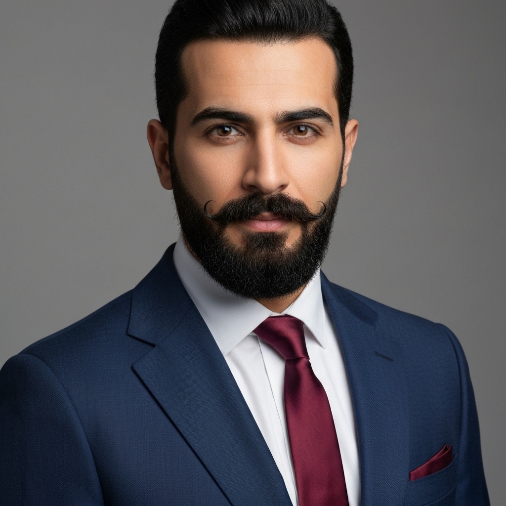 Close up shot of a vintage leather armchair texture contrasting with a dark grey concrete wall