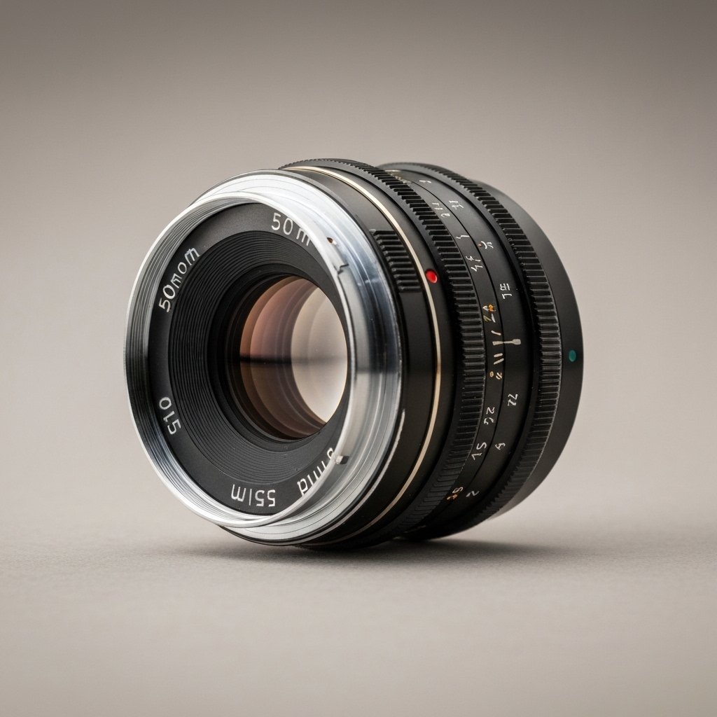 Professional photographer camera setting pointing at a model in a studio setup in Lausanne with soft lighting
