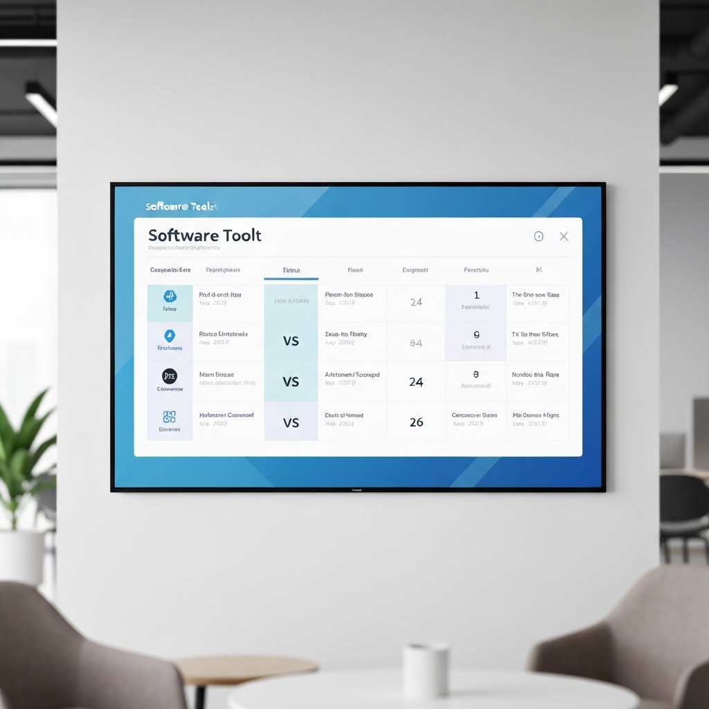 A visually appealing comparison chart of the 7 tools, highlighting their main strength (e.g., HubSpot for Scaling, Brevo for Value)