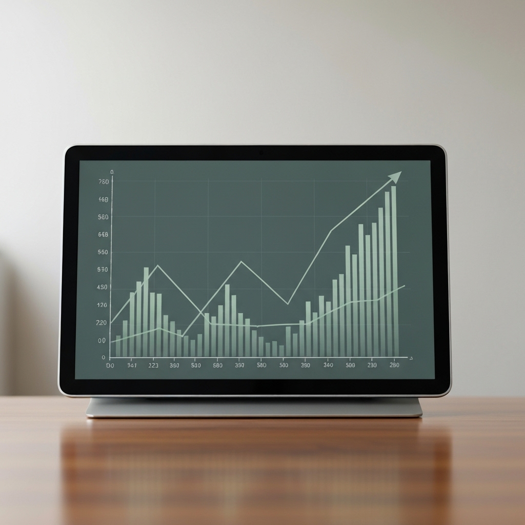 Graph showing upward trend of SEO ranking for AI-built websites versus traditional CMS