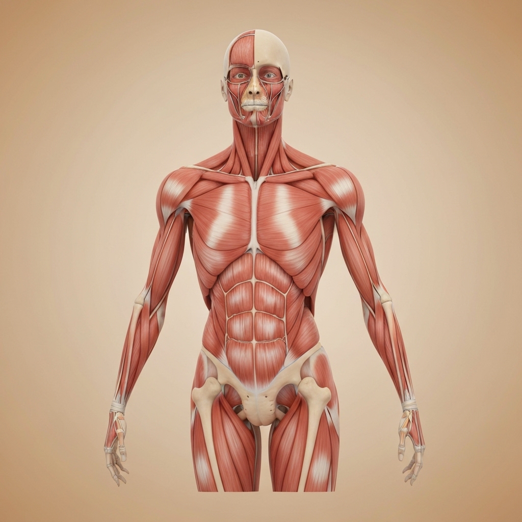 Anatomical illustration showing the diaphragm muscle and intercostal muscles highlighting tension areas