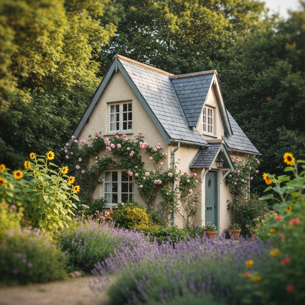 Modern apartment renovation in Annemasse featuring bright walls and concrete floor being inspected by a couple