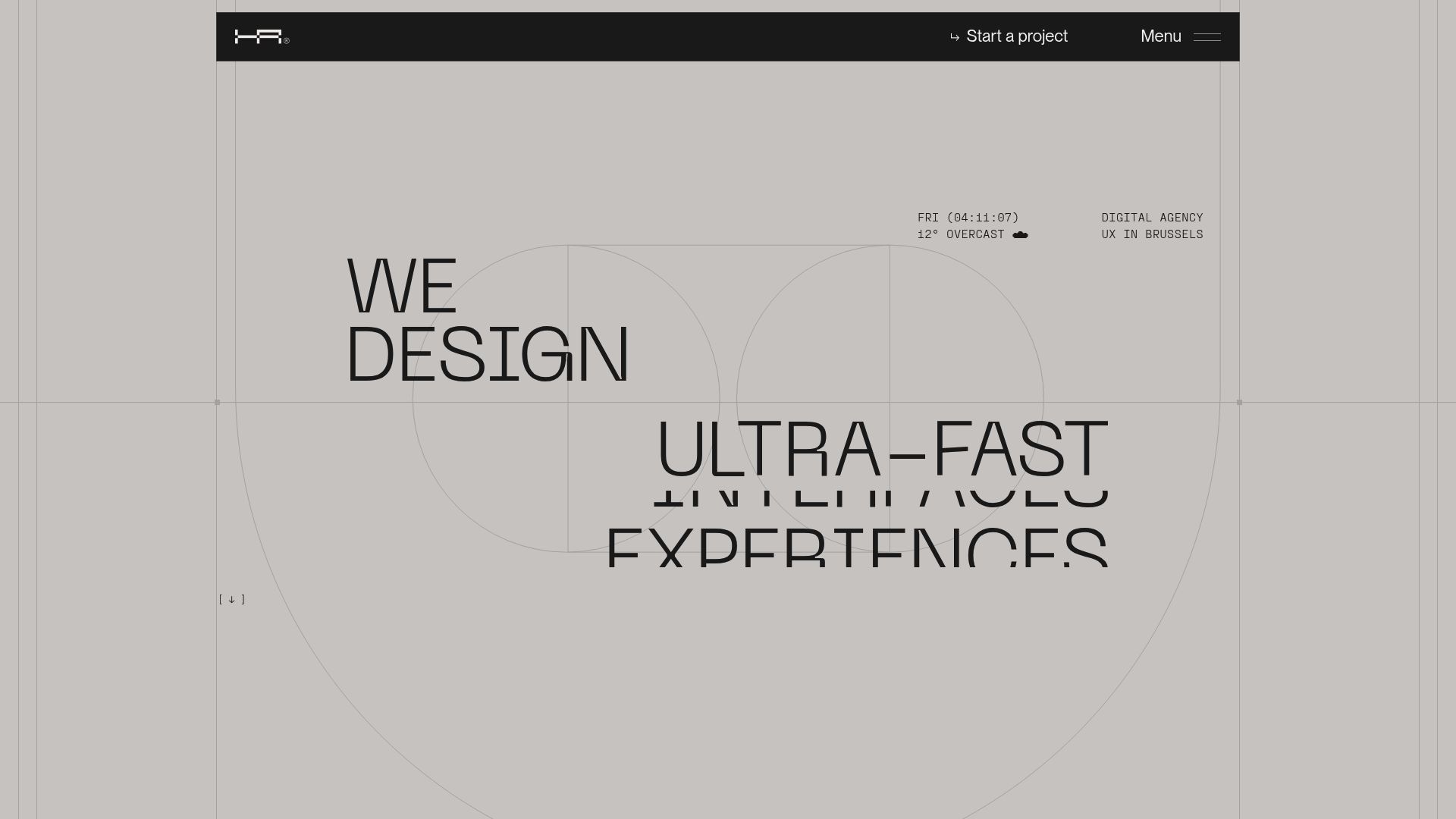 Screenshot of hordeagence.com