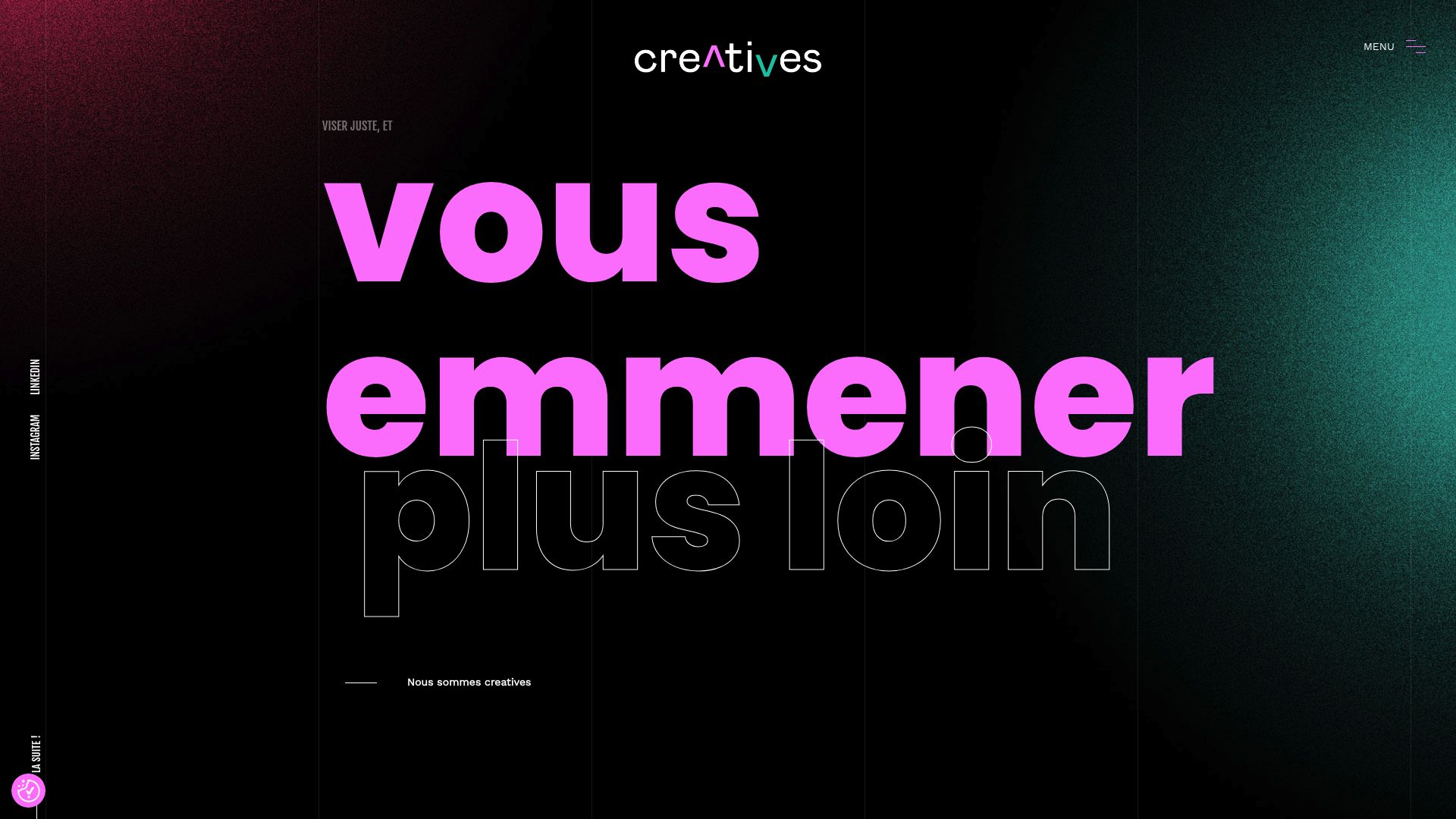 Screenshot of creatives.ch