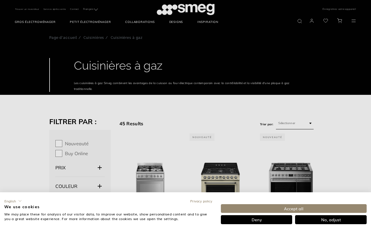 Cuisinière à gaz homepage