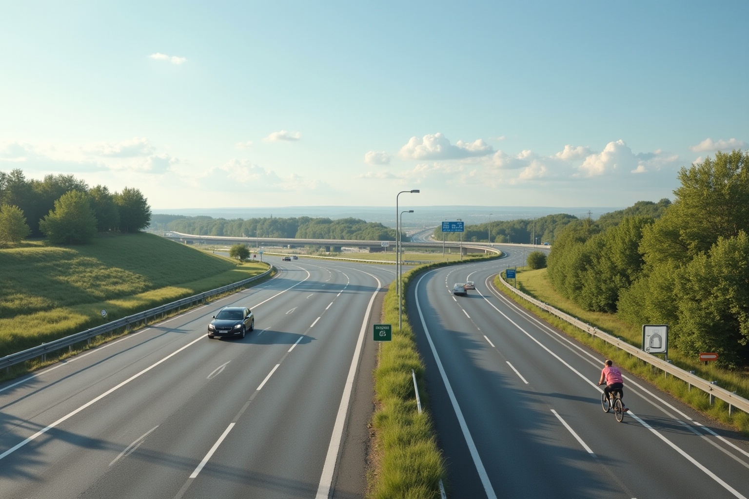 Sortie 17 de l'A26, route reliant Épernay à Châlons-en-Champagne.