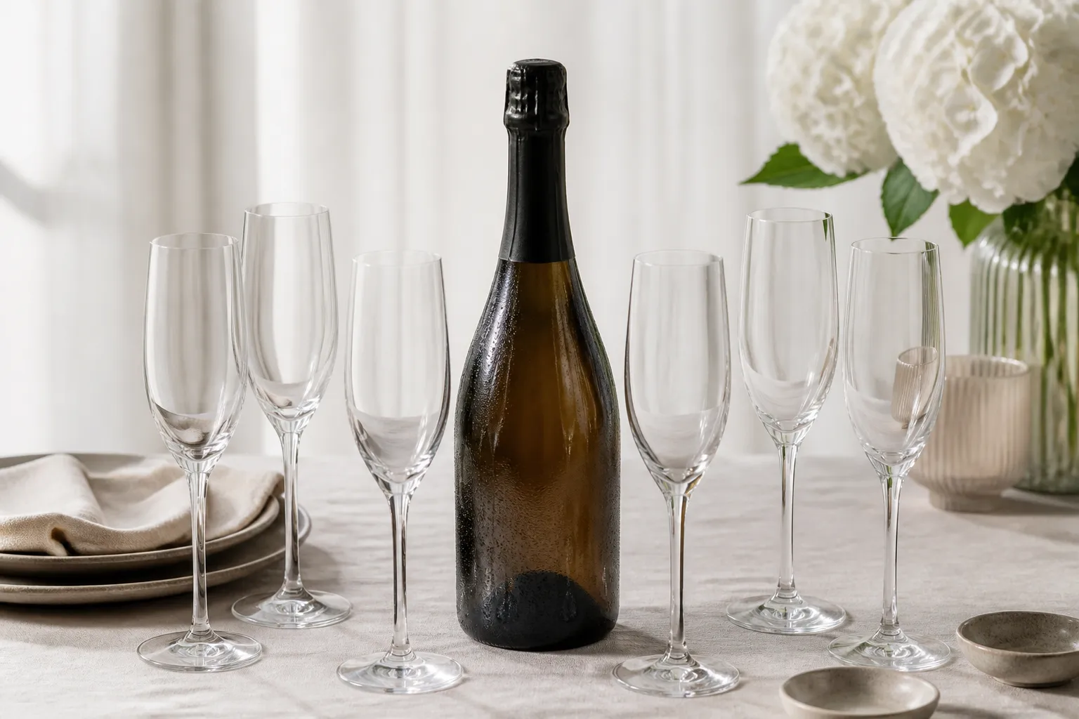 1 bouteille de champagne pour combien de personnes - Combien de bouteilles de champagne prévoir pour vos événements ?