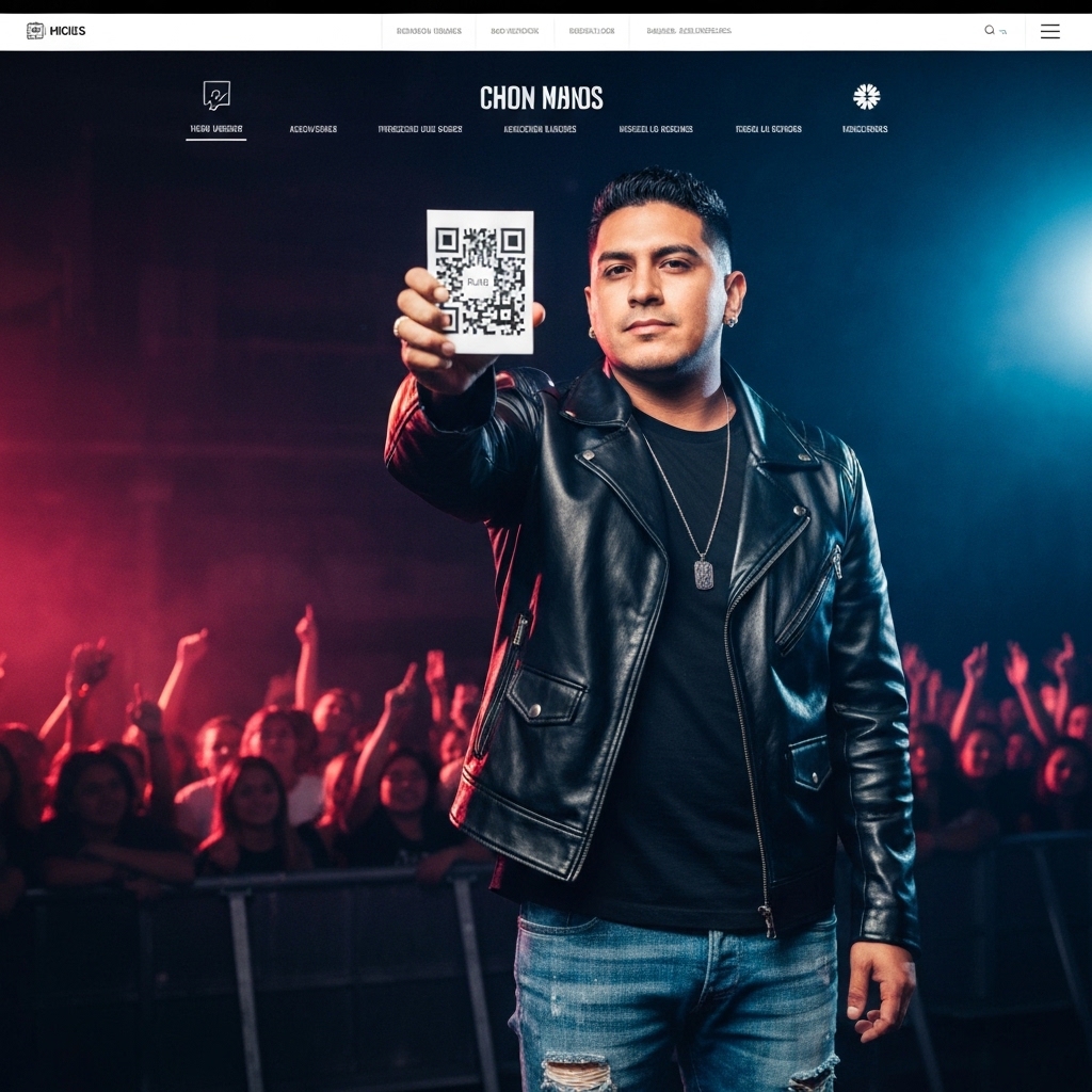 Transform Your Fan Engagement de QR Code for Artists and Performers