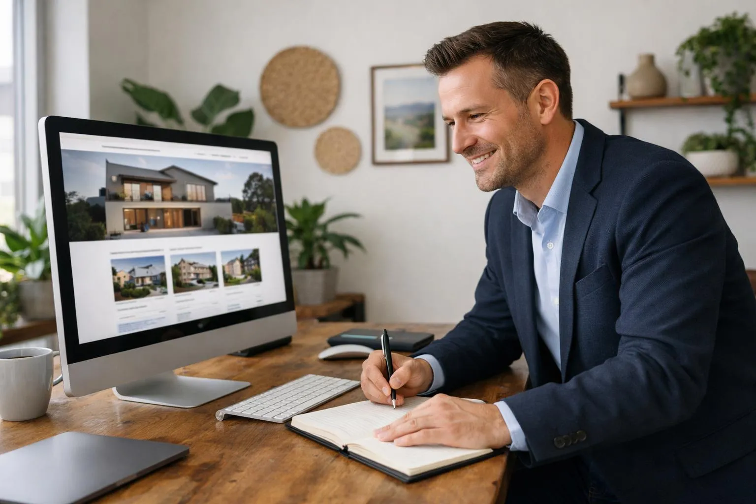 Améliorer l'UX d'un site web immobilier avec un design épuré et moderne pour une expérience utilisateur optimale.
