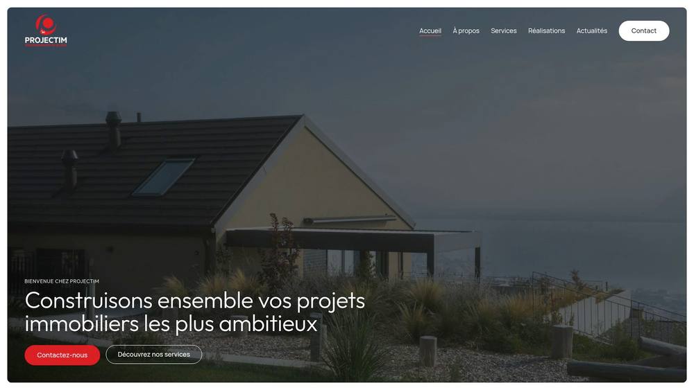 Screenshot of projectim.ch