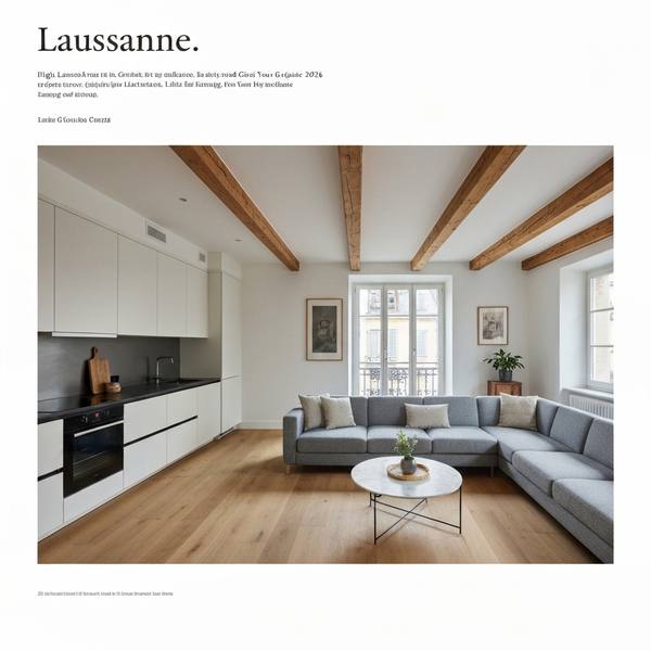 Votre Guide 2026 de Plan 3d renovation appartement lausanne