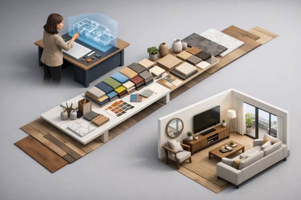 Architecte dintérieur Vaud service complet, votre projet clé en main