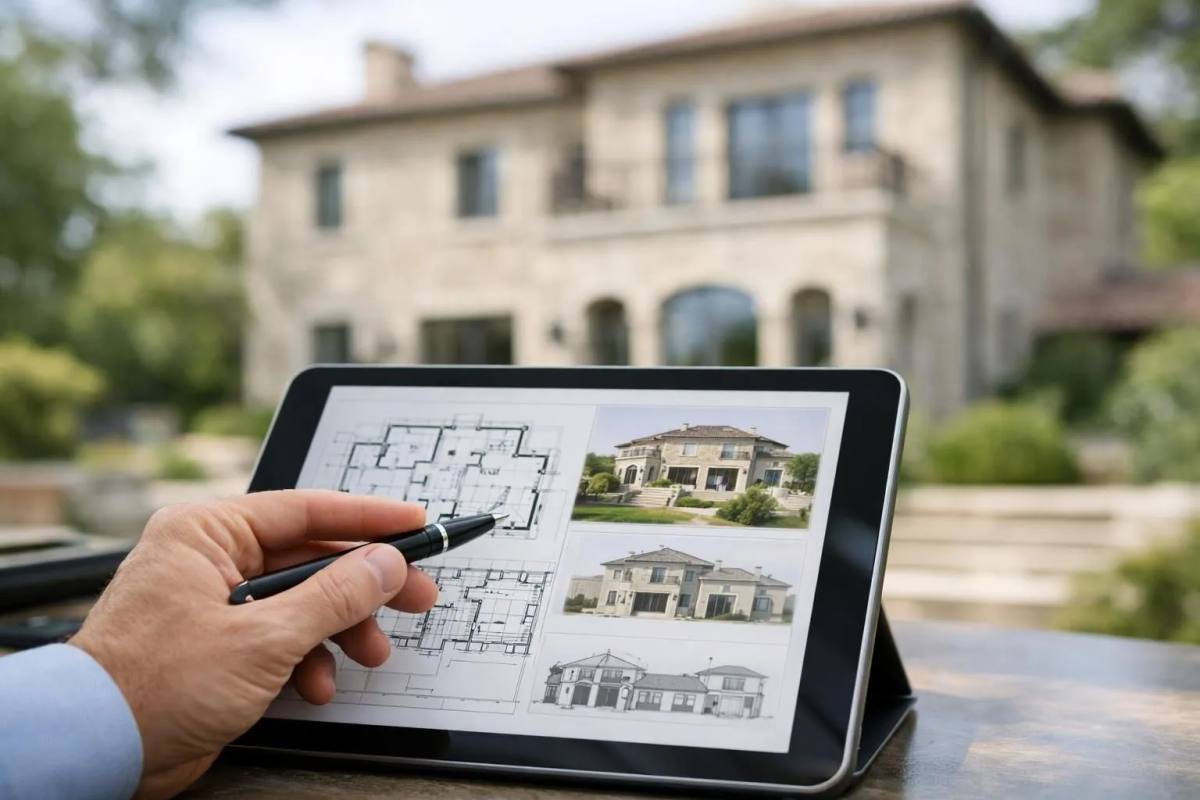 Demande de devis pour la rénovation complète de cette villa