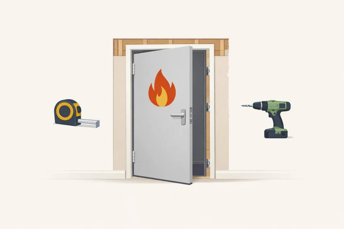 Installation portes coupe-feu appartement prix, guide complet 2026