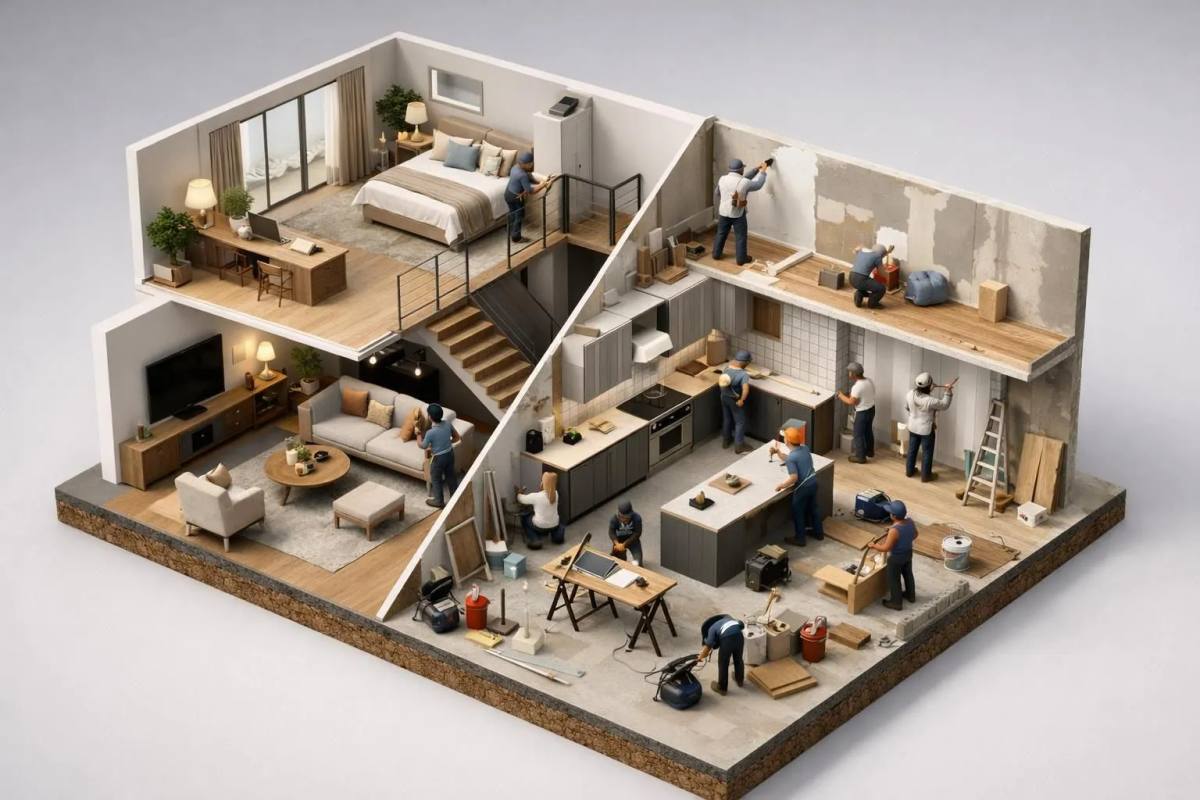 Rénovation duplex genève, transformez votre espace avec expertise et élégance