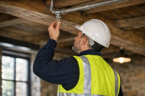 Solutions protection incendie bâtiment ancien,