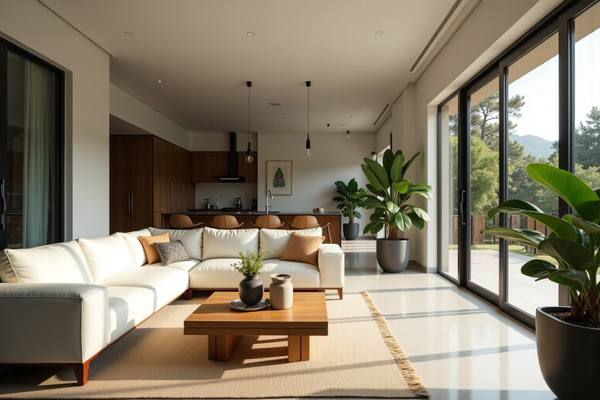 Décoration intérieure moderne villa, tendances et inspirations