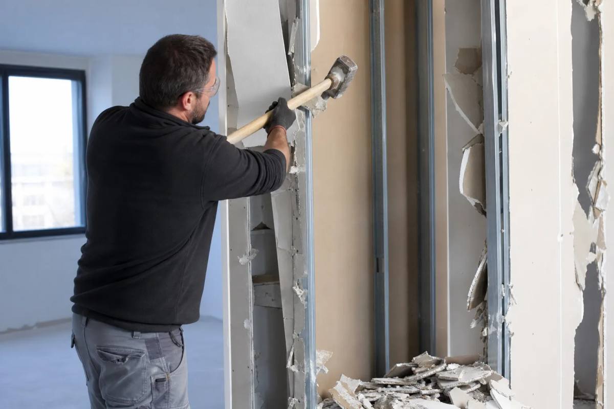 Démolition de cloison légère à Vaud, comment choisir un artisan