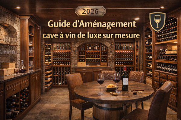 Guide 2026 d'Aménagement cave à vin de luxe sur mesure