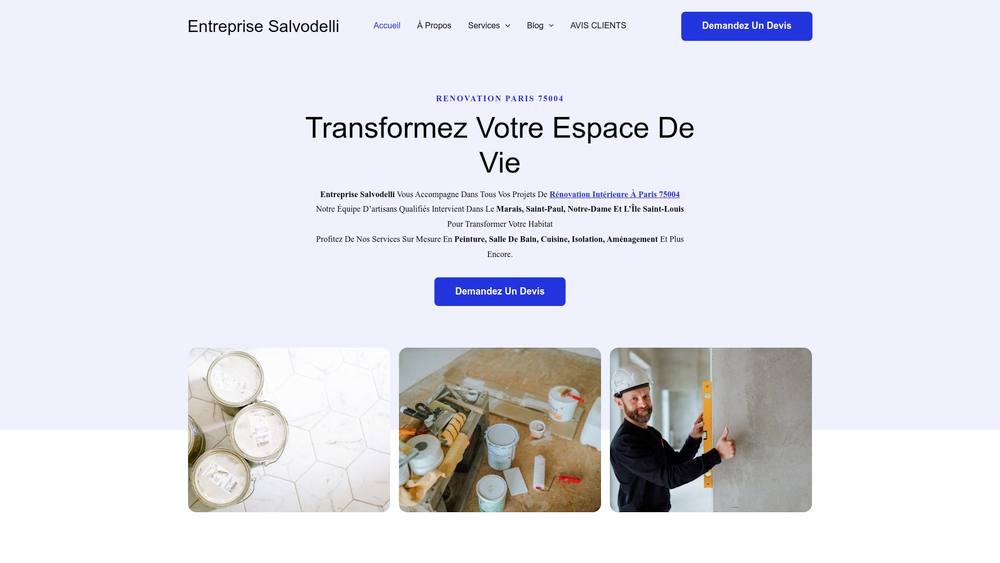 Analyse des prix de rénovation